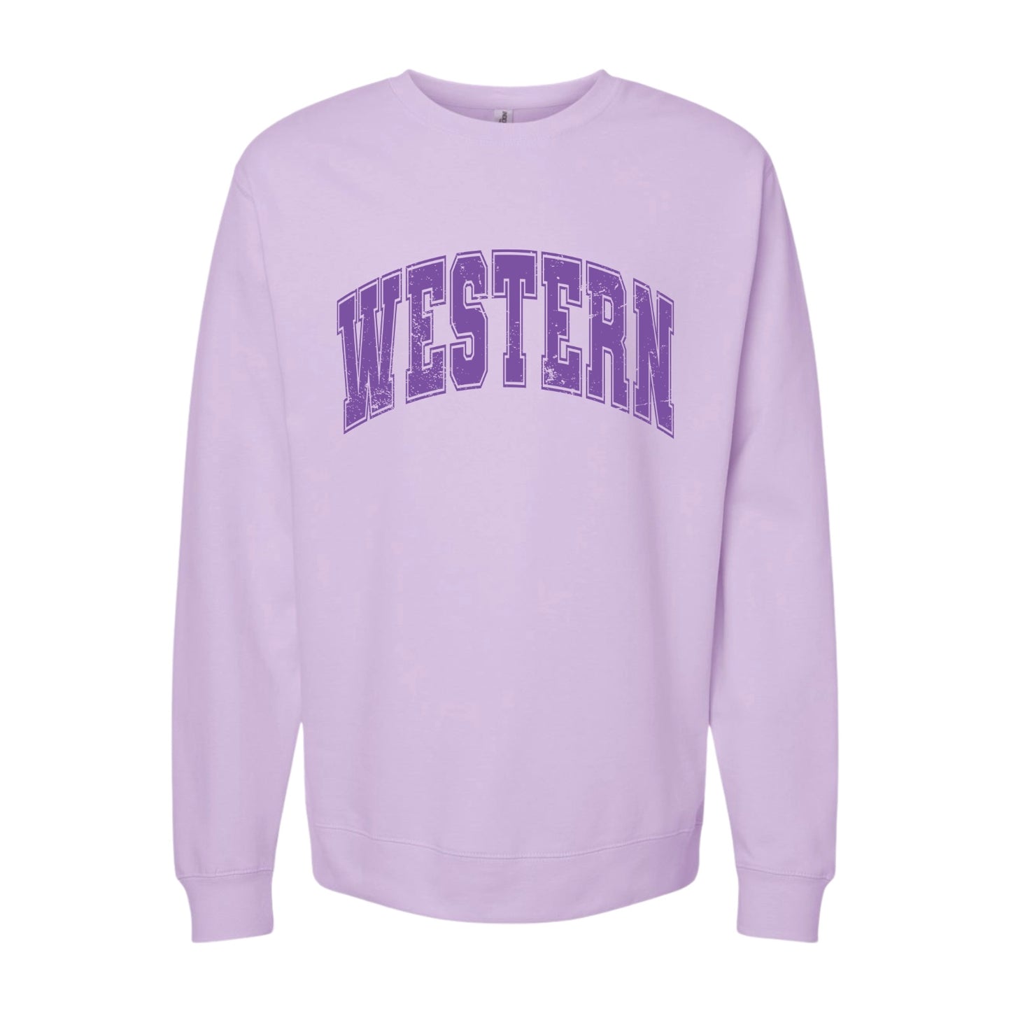 WESTERN Varsity Crew - Purple