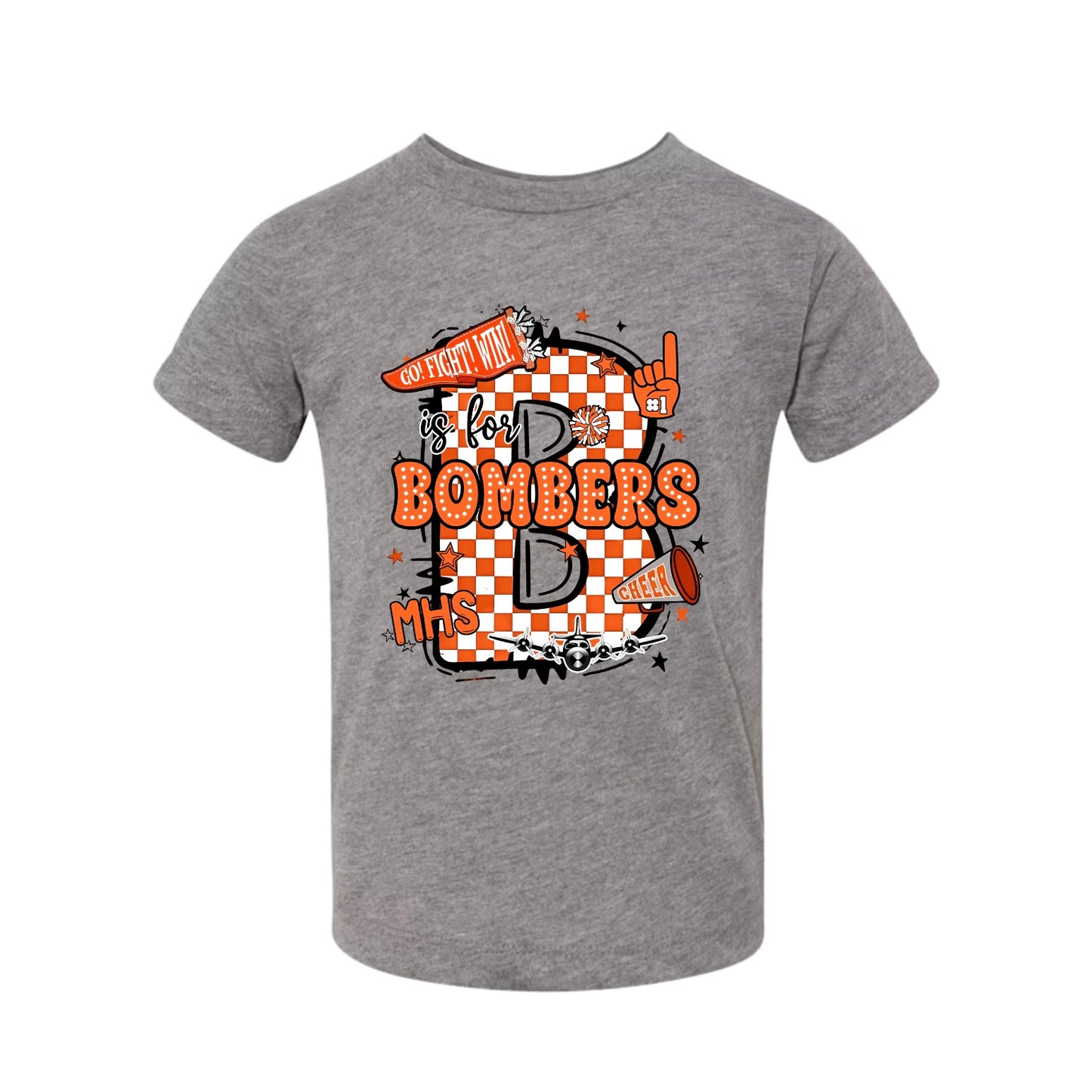B is for Bombers Tee (Infant/Toddler/Youth)