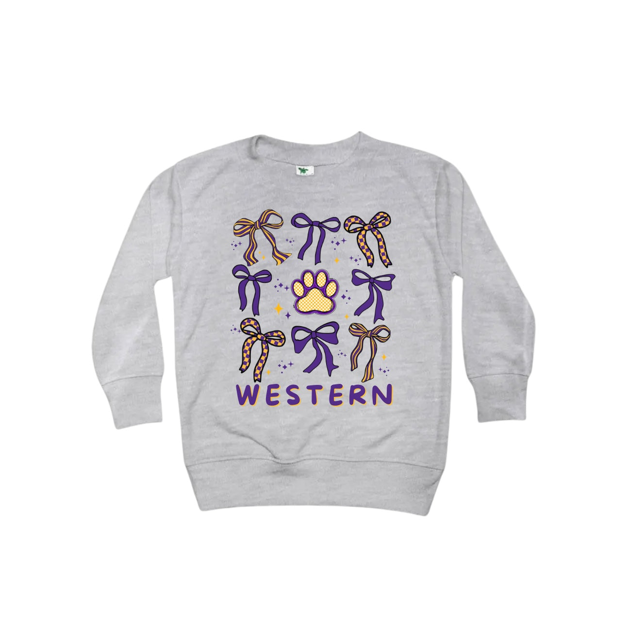 Western Bows Long Sleeve Pullover (Infant/Toddler)