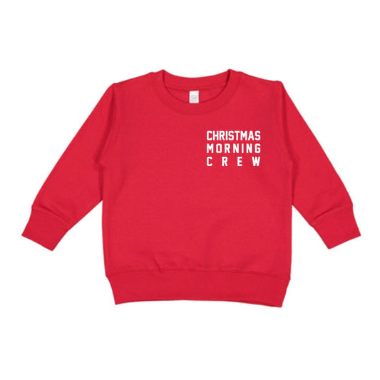 Christmas Morning Crewneck (Toddler)