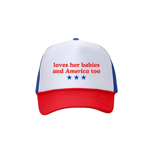 Loves Her Babies Trucker Hat