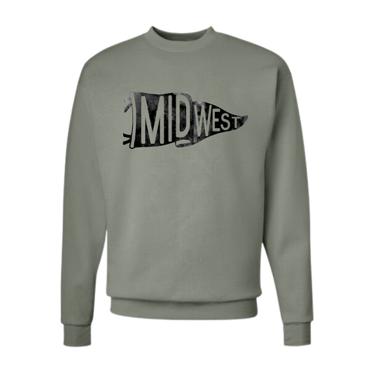 Midwest Pennant Crewneck