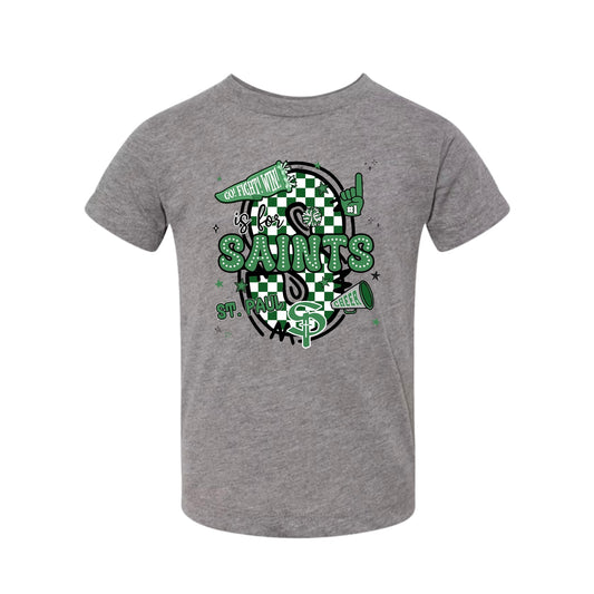 S is for Saints Tee (Infant/Toddler/Youth)