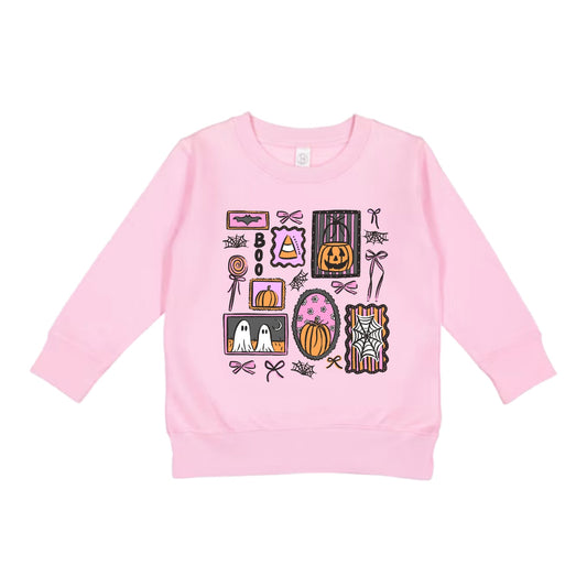 Spooky Girl Crewneck (Toddler)