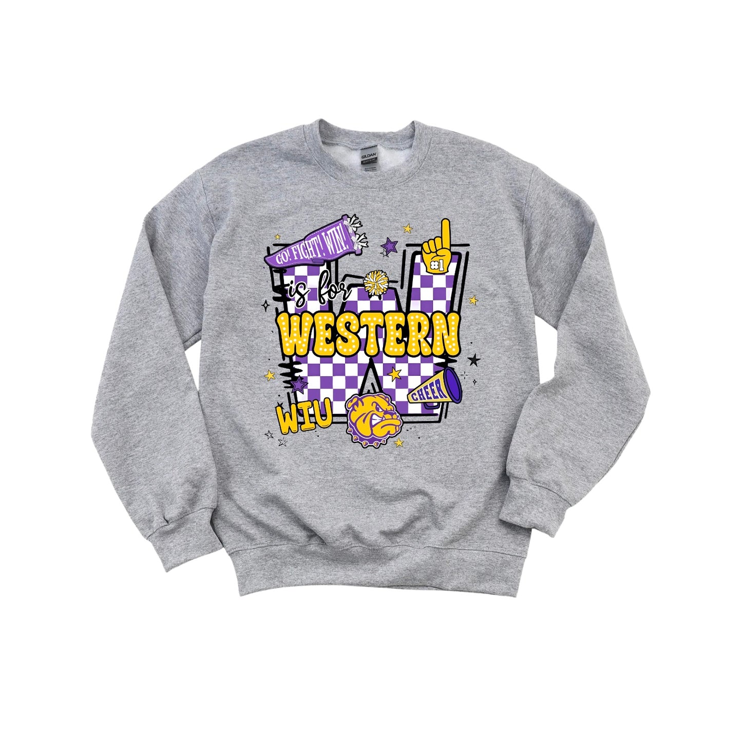 W is for Western Crewneck (Toddler/Youth)