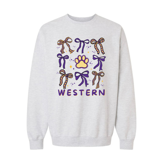 Western Bows Crewneck