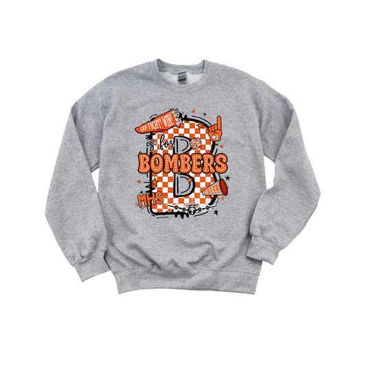 B is for Bombers Crewneck (Toddler/Youth)