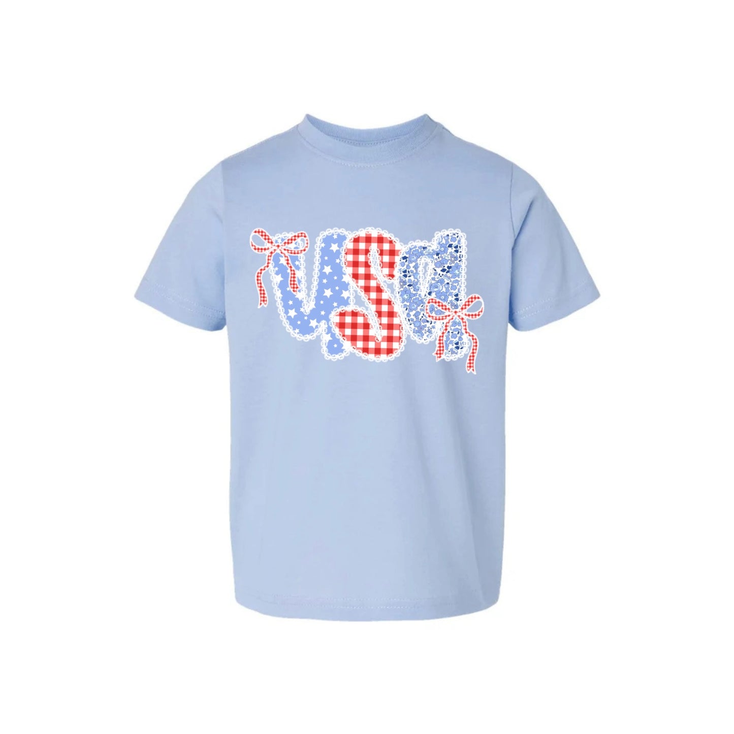 Floral USA Tee (Infant/Toddler)