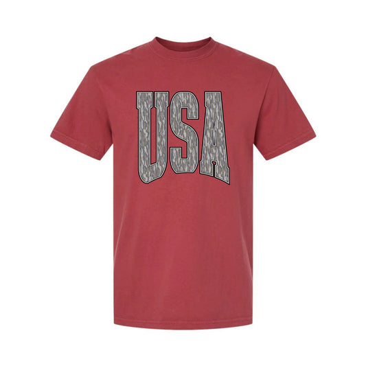 Camo USA Tee