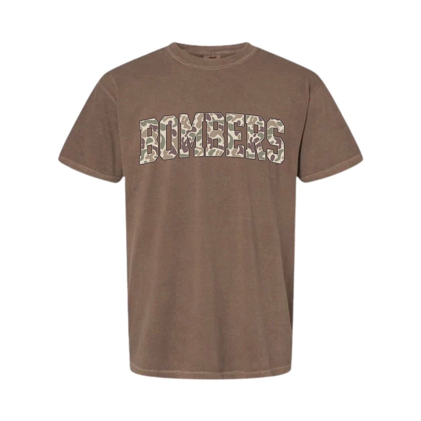 Camo Bomber Tee